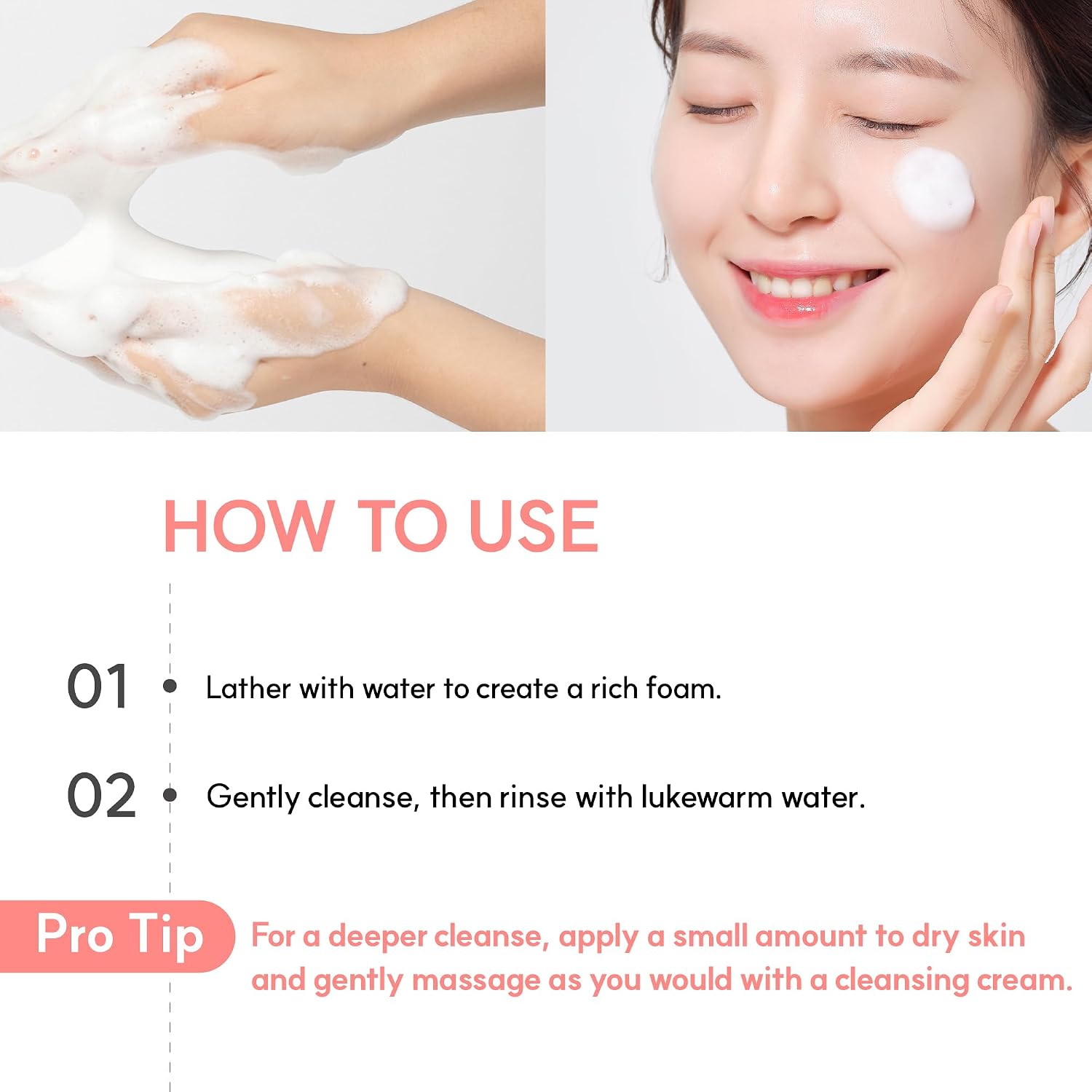 S.NATURE Aqua Rice Foam Cleanser 80ml	